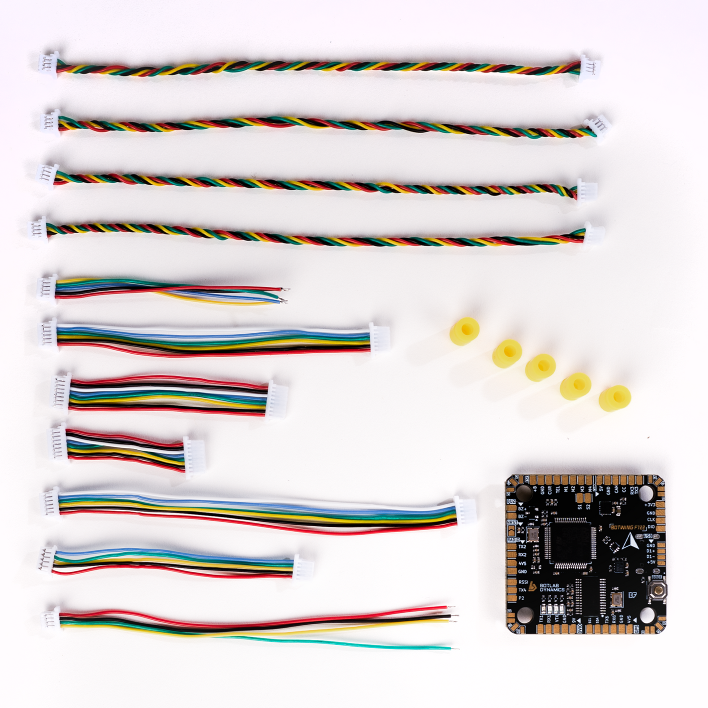 BotWing F7 advanced solderless flight controller with F7 processor.