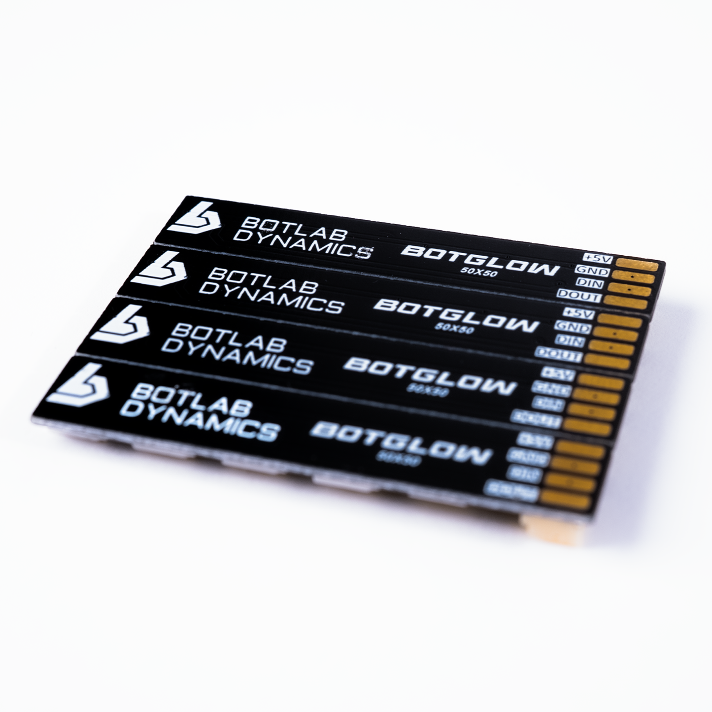 BotGlow high-output LED drone light module mounted on drone frame.