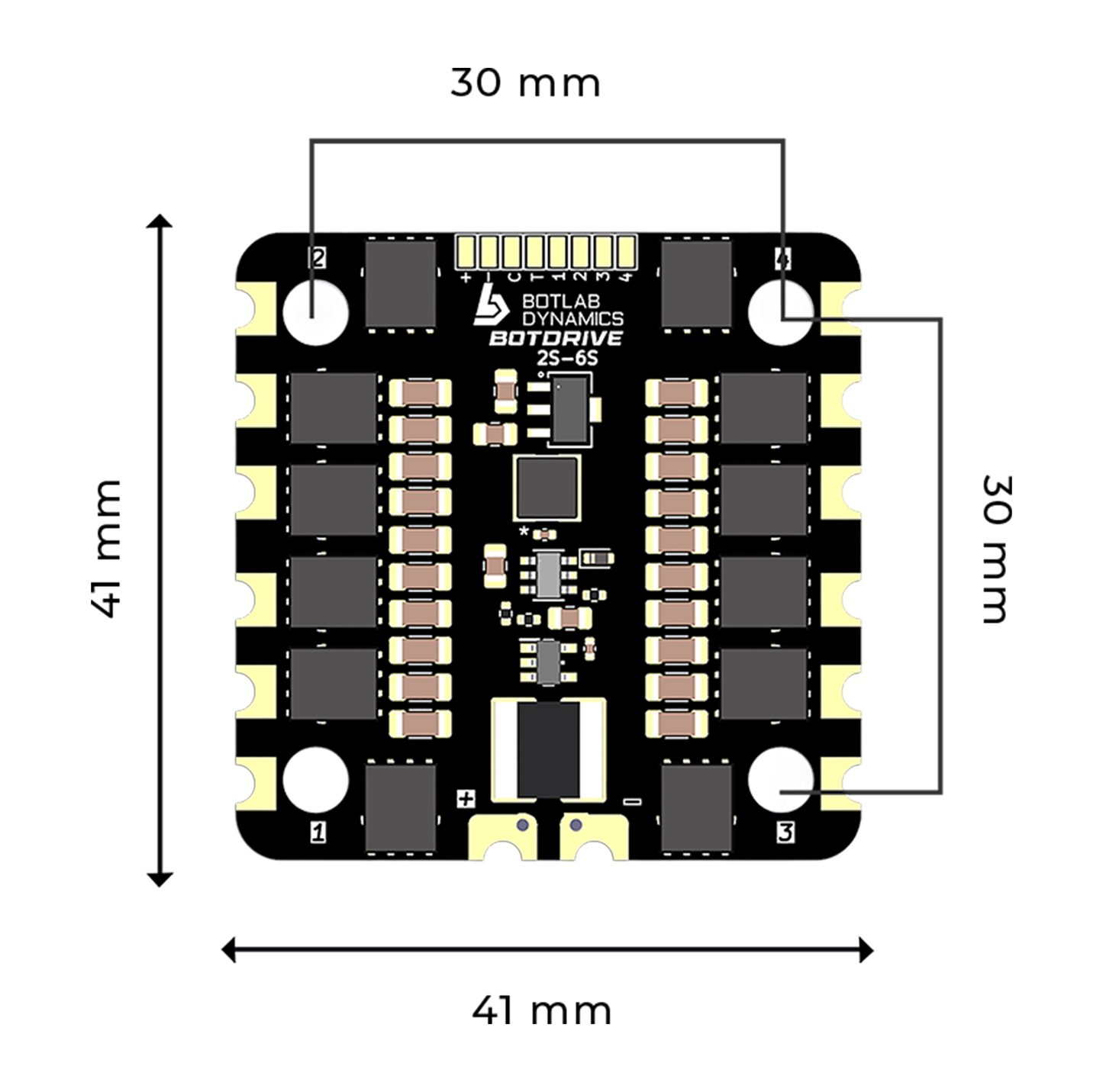 BotDrive 55A AM32 4-in-1 ESC