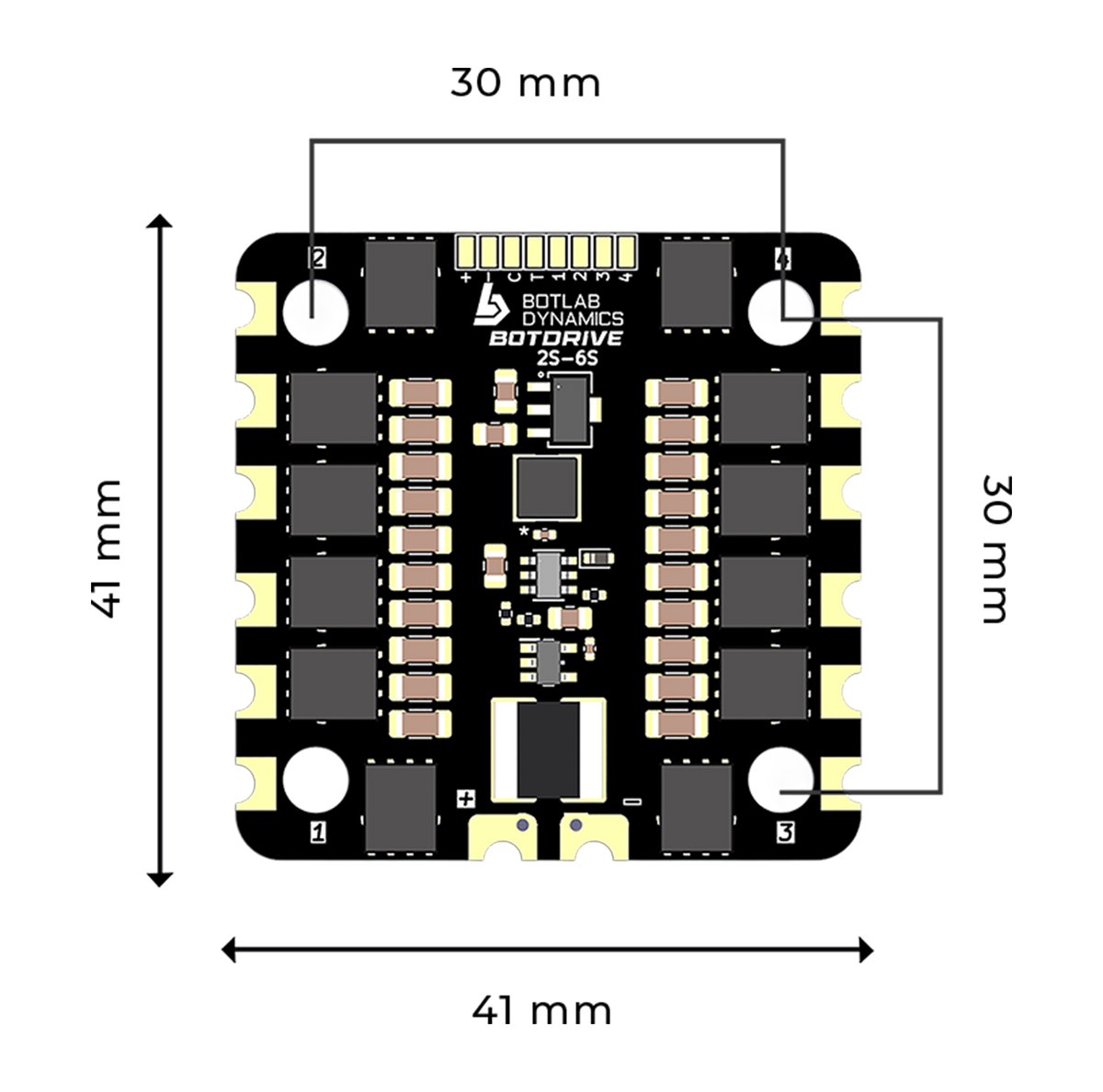 BotDrive 55A AM32 4-in-1 ESC
