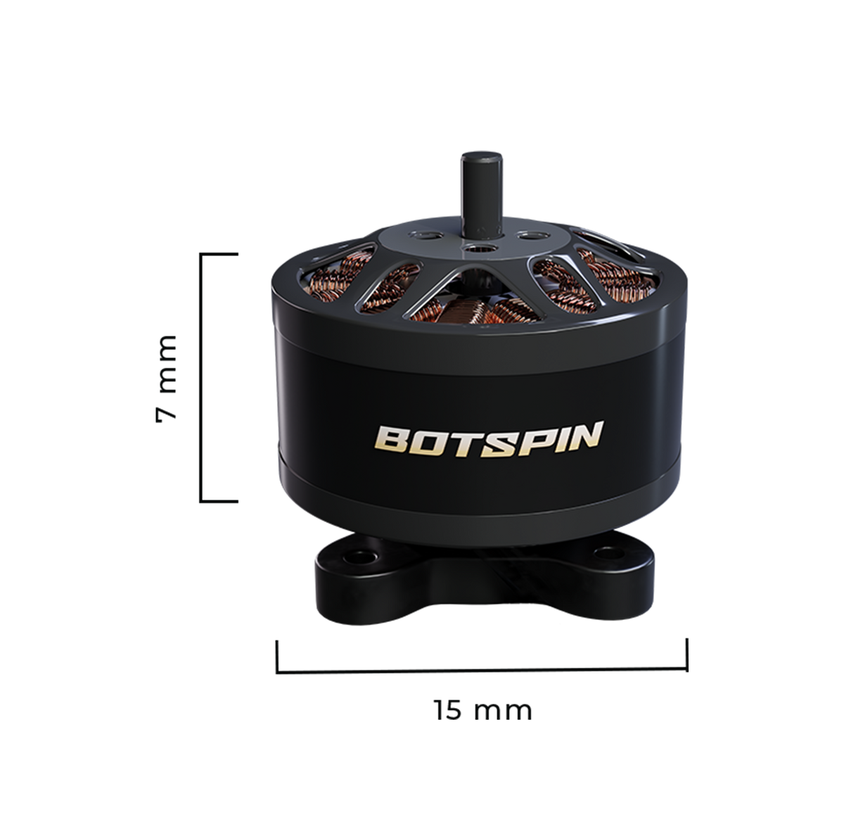 BotSpin 1507 2200 KV Brushless Motor