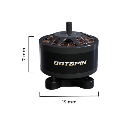 BotSpin 1507 2200 KV Brushless Motor