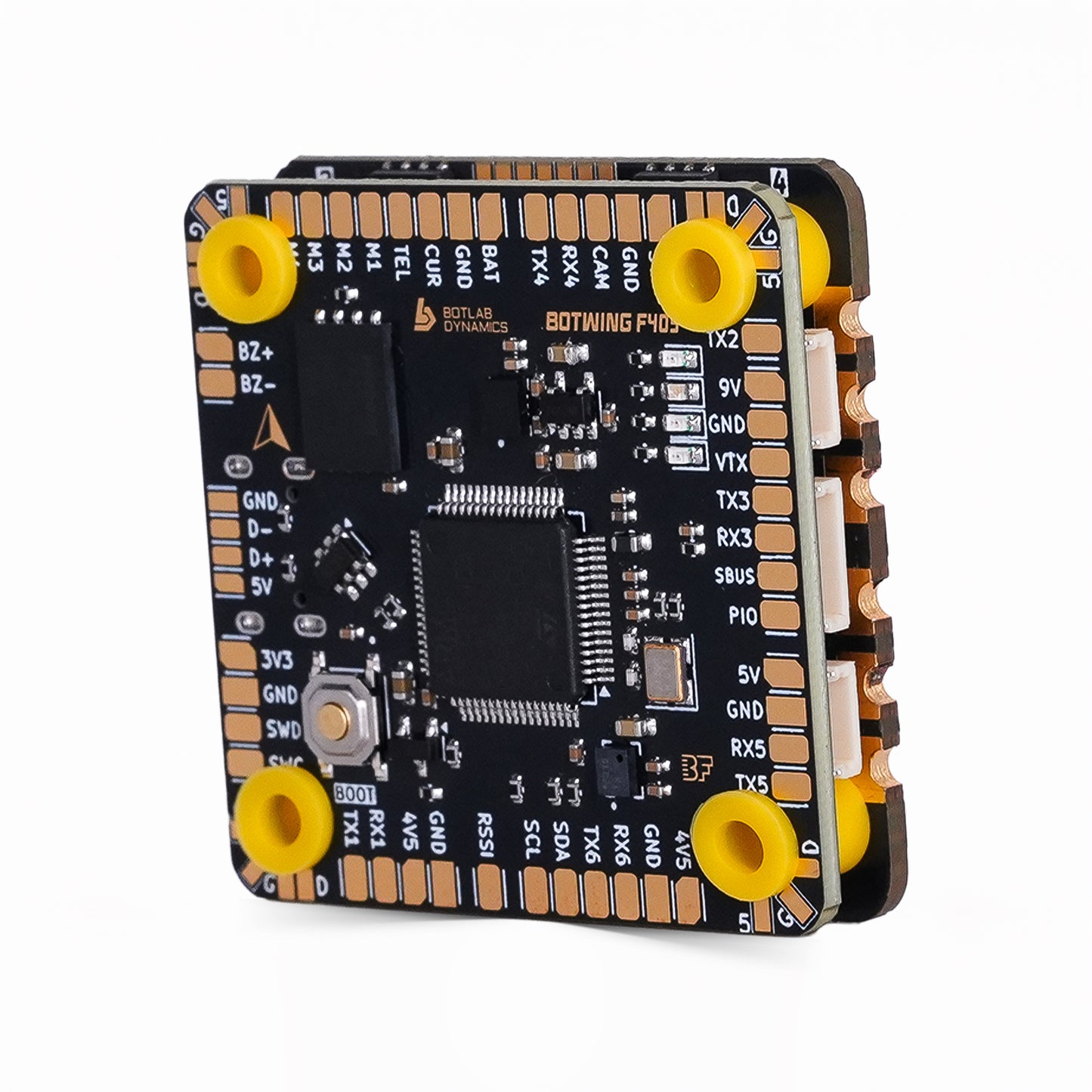 BotStack BotWing F405 FC Solderless Design and BotDrive 8-bit ESC 50 Amps