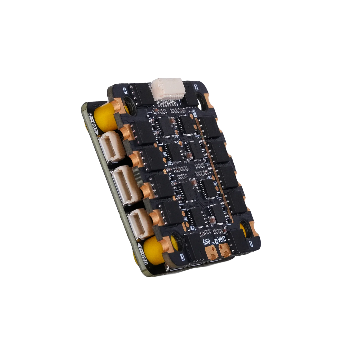 BotStack BotWing F405 FC Solderless Design and BotDrive AM32 ESC 55 Amps