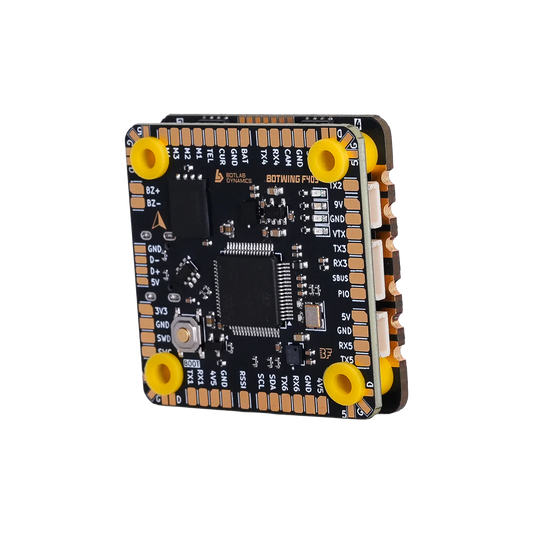 BotStack BotWing F405 FC Solderless Design and BotDrive AM32 ESC 55 Amps