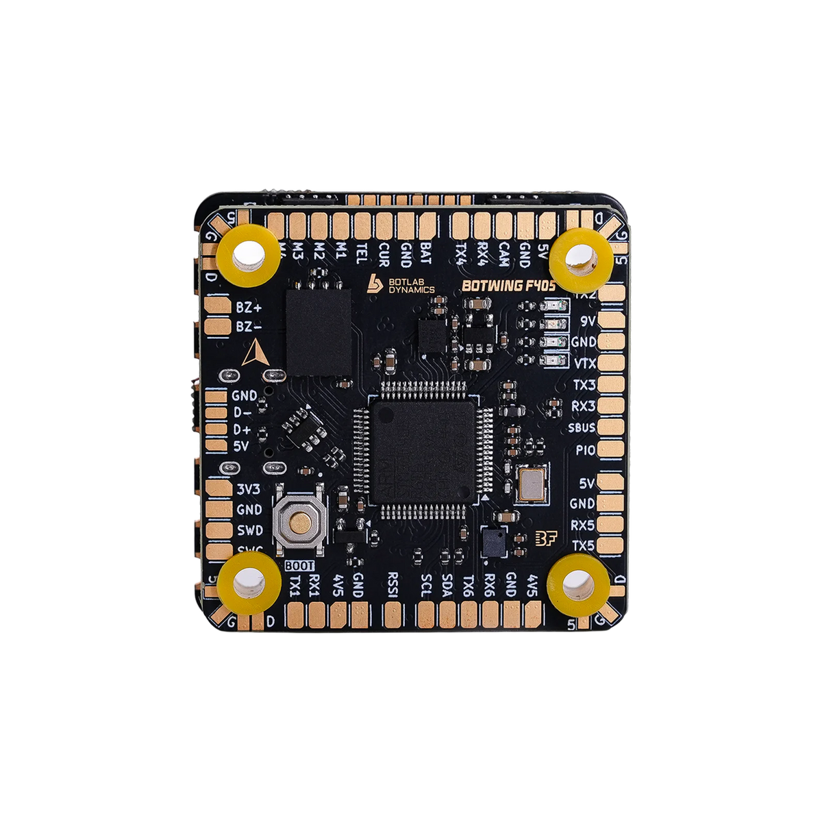 BotStack BotWing F405 FC Solderless Design and BotDrive 8-bit ESC 50 Amps