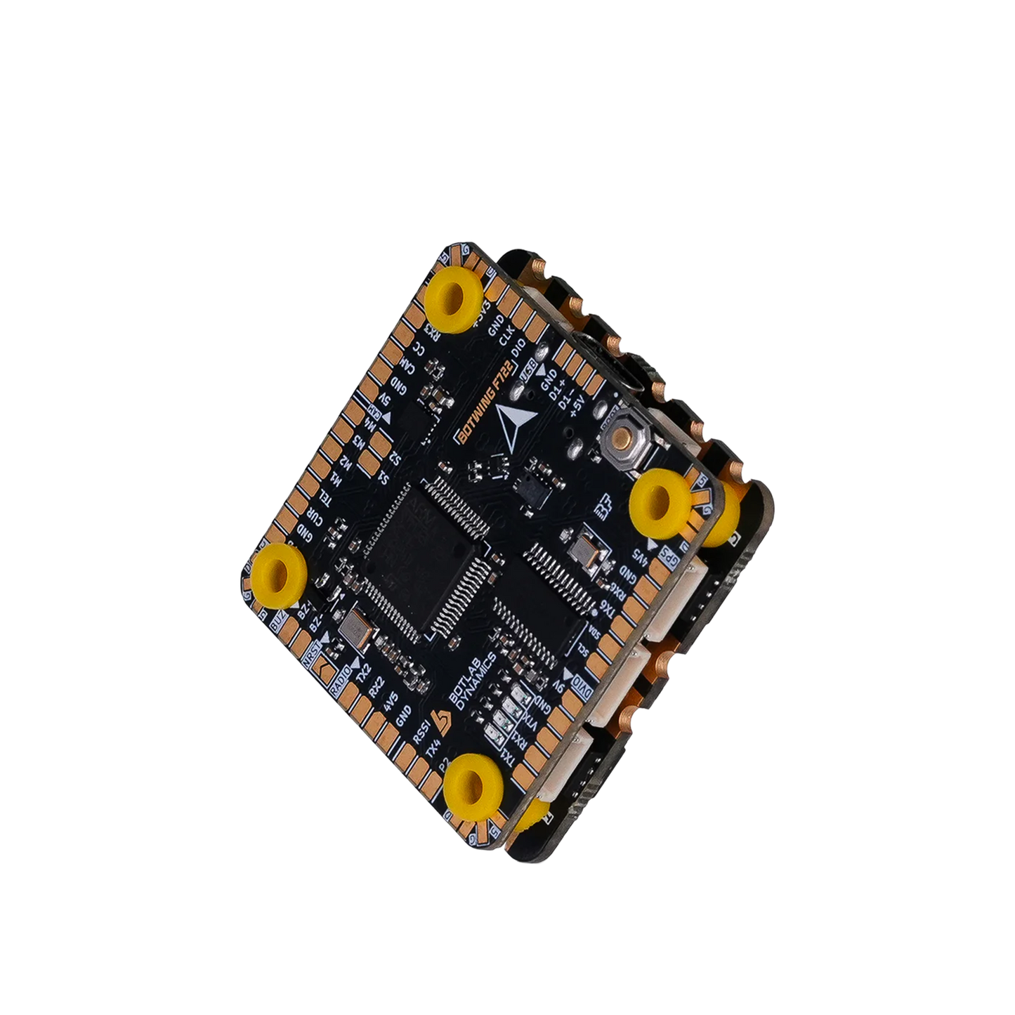 BotStack BotWing F722 FC Solderless Design and BotDrive AM32 ESC 55 Amps