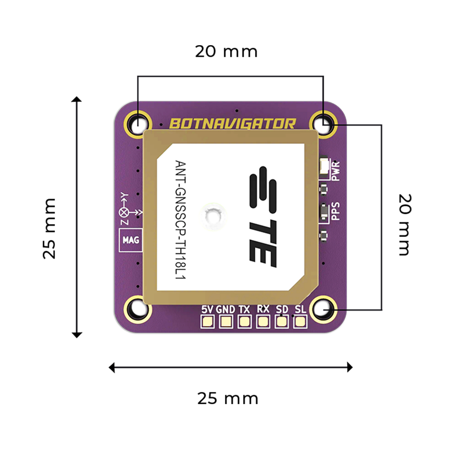 BotNavigator GNSS V1 Module
