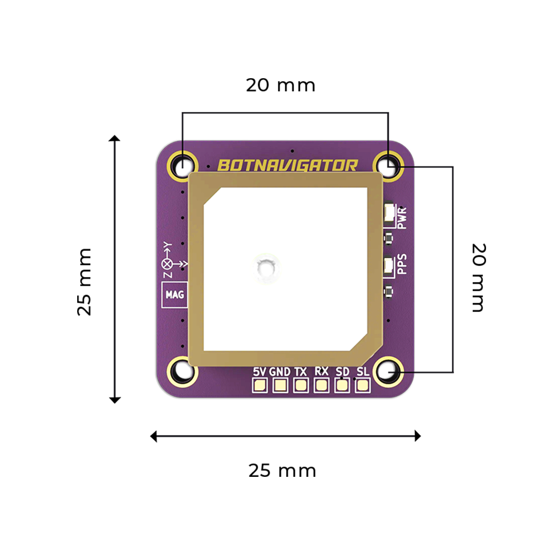 BotNavigator GNSS V1 Module
